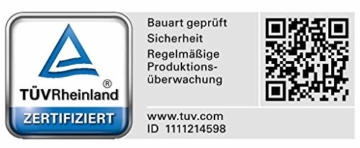 Smartwares TÜV geprüfter Rauchmelder/Feuermelder, DIN EN 14604 zertifiziert, RM250, 1er Pack - 2