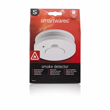 Smartwares TÜV geprüfter Rauchmelder/Feuermelder, DIN EN 14604 zertifiziert, RM250, 1er Pack - 11