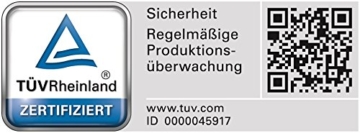 Smartwares TÜV Rauchmelder/Brandmelder, DIN EN 14604, reinweiß, RM149/4_1J - 2