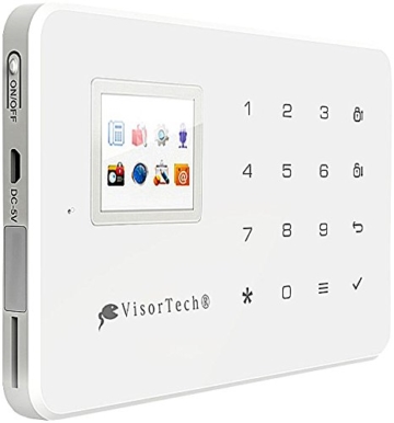 VisorTech Alarmanlage WiFi: WLAN-Alarmanlage XMD-5400.WiFi mit GSM-Handynetz- und Funk-Anbindung (Alarm) - 3